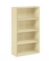 Furinno Pasir 4 Tier Open Shelf, Steam Beech Furinno
