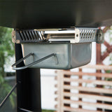 Megamaster 720-0982 5 Burner Propane Barbecue Gas Grill, Side Shelves with Hooks, for Outdoor Cooking, Patio, Garden Barbecue Grill, 50000 BTUs, Open Chart, Black Megamaster