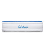 SoundAsleep Dream Series Luxury Air Mattress with ComfortCoil Technology & Built-in High Capacity Pump for Home & Camping- Double Height, Adjustable, Inflatable Blow Up, Portable - Queen Size SoundAsleep Products