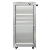 Viper Tool Storage V1804SSR Salon Cart, Stainless Steel Viper Tool Storage