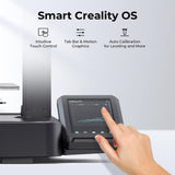 Creality Ender 3 V3 KE 3D Printer Up to 500mm/s Printing Speed, 1kg x 2 Pack High Speed PLA Included, 60W Ceramic Heater Hotend, X-axis Linear Rail & Dual Fans, Creality OS Smart Control,220x220x240mm SainSmart