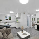 Luxury Roof Waterproof Prefab Mobile Tiny Home for Sale with 2 3 4 Bedroom 20ft 40ft Folding Expandable Container House to Live in for Adults with Terrace Generic