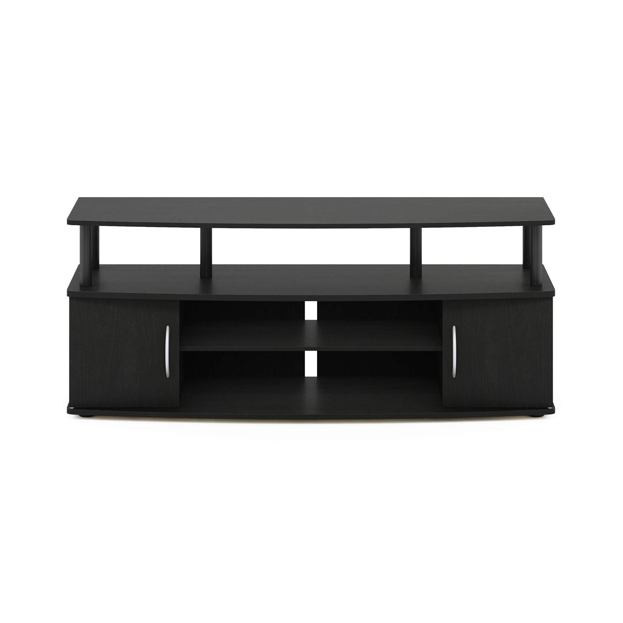 Furinno JAYA Large Entertainment Stand for TV Up to 55 Inch, Blackwood Furinno