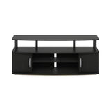 Furinno JAYA Large Entertainment Stand for TV Up to 55 Inch, Blackwood Furinno