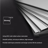 Yizosh Metal Locker with 5 Doors, Tall Steel Storage Lockers for Employees - 5 Tier Locker Storage Cabinets for School, Gym, Home, Office, Garage Yizosh