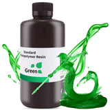 ELEGOO 3D Printer Resin, 405nm Fast UV Curing Standard Photopolymer Resin, High Precision, Non Toxic 3D Resin for Saturn 4/Saturn 3/Mars 5/Mars 4, LCD/MSLA/DLP 3D Printing, Clear Green 1000G Deeplee