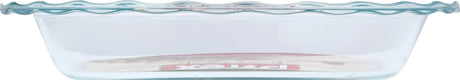 Pyrex Easy Grab 9.5" Glass Pie Plate CorningWare