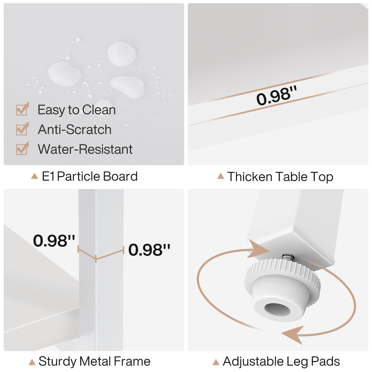 Tribesigns 70.9 inch Sofa Console Table, Modern Extra Long Entryway Tables with 3 Tier Storage Shelves Metal Frame for Foyer Hallway Living Room Behind Couch, Pure White - WoodArtSupply