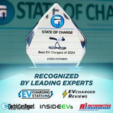 EVIQO Level 2 EV Charger - 48 Amp EV Charger Level 2, 240V Electric Vehicle Charging Stations, EV Level 2 Charger NEMA 14-50/Hardwire EVSE Level 2 Charger, 25' Cord Electric Car Charger Energy Star/UL EVIQO