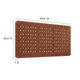 Modway Sparta headboards, Full, Walnut Brown Modway