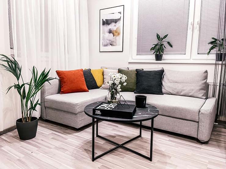 MASTERS OF COVERS Snug Fit Friheten Slipcover for The IKEA Friheten with Chaise Corner Cover, Sofa Bed Cover, Sectional Slipcover Replacement (Light Grey) MASTERS OF COVERS