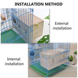 Parakeet Nesting Box, Bird Nest Breeding Box Cage Wood House for Finch Lovebirds Cockatiel Budgie Conure Parrot, 8'' X 5'' X 5'' Tfwadmx