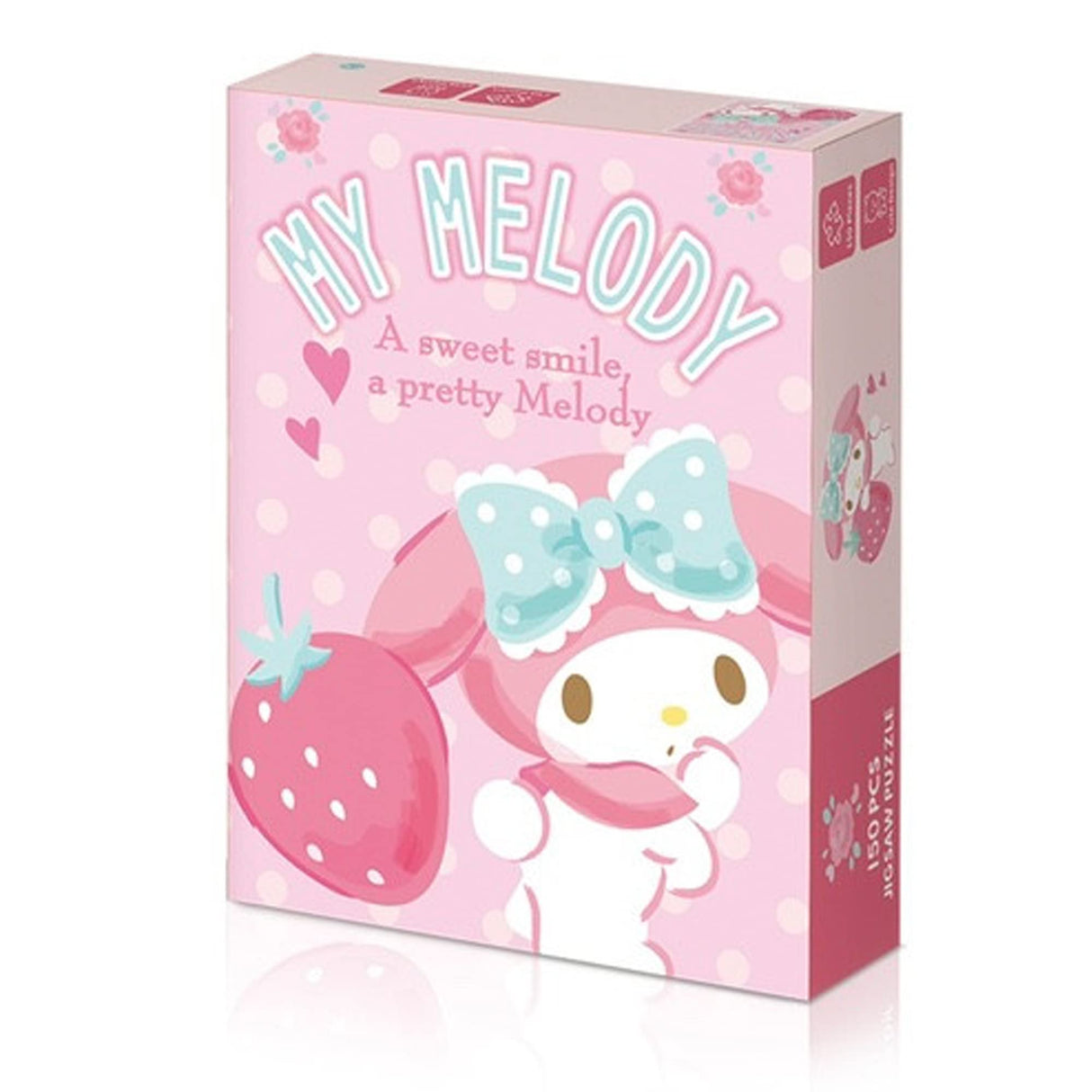 Jigsaw Puzzle My Melody 150pcs - Games for Family Bonding, Boosting Cognitive Skills, and Stress Relief - Animated Characters, Premium Quality Materials, Challenging Puzzle Experience MENBLY