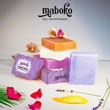 Goat Milk Soap Making Kit for Adults – 2lb Pre-Cut Base, 6 Colors, 6 Scents, Silicone Mold, Pitcher & Gift Boxes – All-in-One DIY Soap Kit with Supplies Maboko