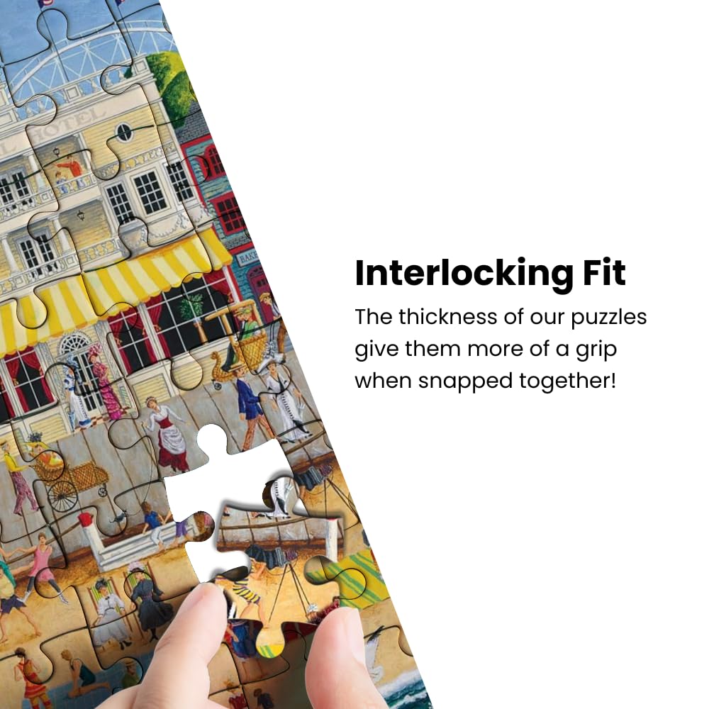 MasterPieces - 1000 Piece Jigsaw Puzzle, Crows Nest Harbor, Fun for Adults, Family, Kids, 19.25" x 26.75" Masterpieces