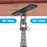 Lifeswell Heavy Bag Hanger, Punching Bag Ceiling Mount Hanger, 360° Rotation Hook for Boxing, MMA, Aerial Yoga, Hammock, and More, 600 LB Capacity Lifeswell