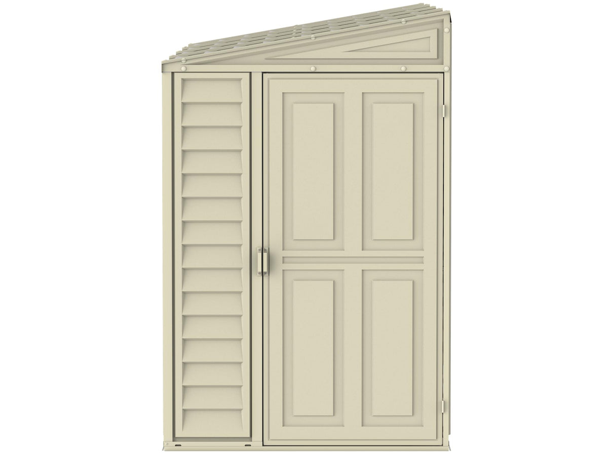 Duramax Sidemate 4'x10' Vinyl Storage Lean to Shed DURAMAX