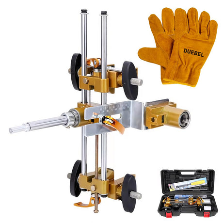 DUEBEL Door Lock Hole Opener Kit for Installing Doors Lock Mortiser Kit for Wooden Door Lock Jig Mortising Machine Door Lock Installation Kit Jig Mortise Machine Door Hinge Jig Mortise Jig Kit DUEBEL