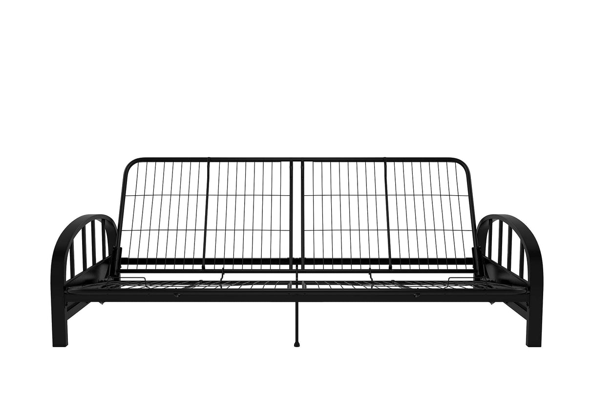 DHP Aiden Metal Futon Frame, Black DHP