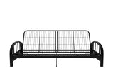DHP Aiden Metal Futon Frame, Black DHP