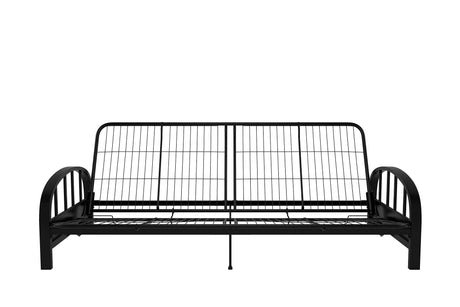 DHP Aiden Metal Futon Frame, Black DHP