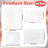 30 Sets Blank Watercolor Cards with Envelopes, 140lb/300GSM Cotton Watercolor Paper Cards, 4 x 6 in Foldable Watercolor Postcards with Envelopes for Greeting Cards Birthday Wedding Invitations ProSuites
