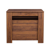 Extendable Console Table with Extension Leaves Holder, Mid Century Modern Expandable Dining Table for 12-14 Person, 20" to 118" Transformer Table for Living Room, Farmhouse & Space-Saving Furniture… CWKISS