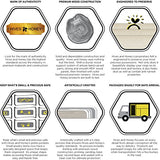 Hives and Honey Cabby Fully Locking Jewelry Cabinet, CHERRY Hives and Honey