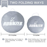 L RUNNZER Baby Crib Tent Crib Net to Keep Baby in, Pop Up Crib Tent Canopy Keep Baby from Climbing Out (55.2" L x 27.6" W x 51.6" H) L RUNNZER