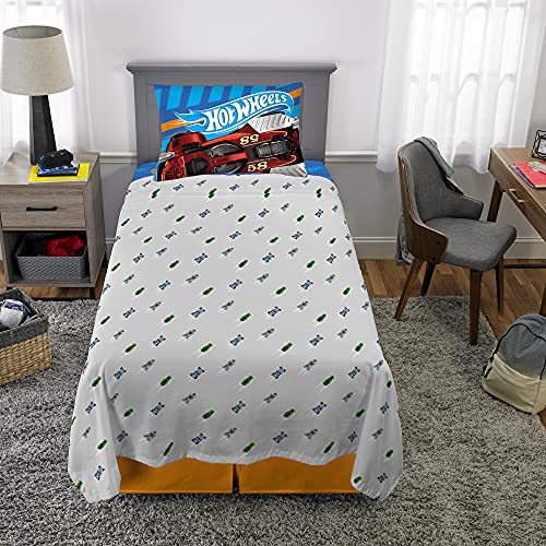 Franco Kids Bedding Super Soft Sheet Set, 3 Piece Twin Size, Hot Wheels Franco