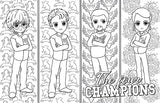 Magical Games Coloring Book (Harry Potter) WoodArtSupply