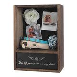 J JACKCUBE DESIGN Pet Memorial Shadow Box, Memorial Gift Frame Pet Urn for Ashes Display Case for Dogs & Cats Remembrance Memory Keepsake -MK1077A J JACKCUBE DESIGN