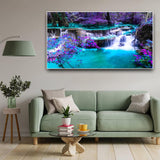 2 Pack Diamond Painting Kits，Large 5D DIY Lake Waterfall Diamond Painting Kits for Adults，DIY Full Drill Crystal Rhinestone Arts and Crafts，Gem Art Painting with Diamond Home Wall Decor (28X16inch) OFRKE