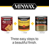 Minwax 710750000 Finish Penetrating Interior Wood Stain, 1 Gallon (Pack of 1), 250 VOC Colonial Maple, 128 Fl Oz Minwax