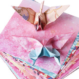 Origami Paper Kit Dobule Sided 100 Sheets 100 Colors 6 Inch Japanese Chiyo Square Easy Fold Arts Crafts DIY Handwork Origami Papers Beginner Sakuras Baroque Mifuner