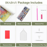 DIADAY Giraffe Diamond Art Kits for Adults, 5D Full Drill Diamond Painting Kits for Beginners, DIY Round Gem Art Crafts for Home Wall Decor Gift, 12 x 16 Inches DIADAY