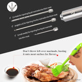 Ofargo Meat Injector, Meat Injectors for Smoking with 3 Marinade Food Injector Syringe Needles, Injector Marinades for Meats, Turkey, Brisket; 2-oz Capacity Ofargo