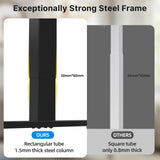 JOYSEEKER Electric Standing Desk Frame Workstation,Stand up Desk Legs Height Adjustable,Ergonomic Sit Stand Desk Base for 39 to 63 inch Table Tops,Black JYLH JOYSEEKER