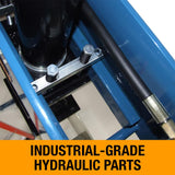 Baileigh 30-Ton H-Frame Pneumatic Shop Press (Model HSP-30A) Baileigh