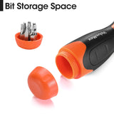 ValueMax 13-in-1 Multi-bit Ratcheting Screwdriver Set Tool All in One, Portable Multi-purpose Ratchet Screw-driver, Slotted/Philips/Torx/Square ValueMax