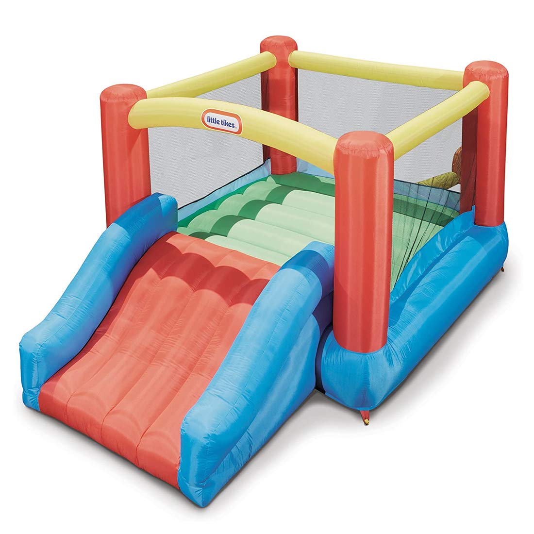 Little Tikes Jr. Jump 'n Slide Bouncer, Multicolor Little Tikes