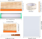 Caydo 59 Pieces All-in-One Screen Printing Kit with Screen Printer, 50W Exposure Screen Printing Light, Photo Emulsion Kit, Screen Printing Frames, Instructions Caydo