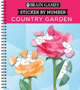 Brain Games - Sticker by Number: Country Garden Publications International, Ltd.