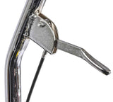 JEGS Hydraulic Lift Cart - 1100 LBS Capacity - Adjustable Scissor Lift Table 10.5' to 31' in Height - Foot-Operated Lift Table with Locking Wheels - Steel Table Cart JEGS