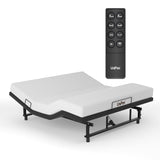 UniPon Adjustable King Bed Frame with Remote and USB Charging Station, Electric Bed Base, Zero Gravity, Head and Foot Incline, Easy Assembly (79" L x 74" W x 13" H) UniPon