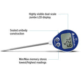DeltaTrak 11050 Professional Digital Meat Thermometer for Kitchen Waterproof Lollipop Thermometer NSF Certified DeltaTrak