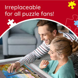 Trefl Puzzle Mat 500-6000 pcs. for Carrying and Storing Puzzles, Mat with Strong Velcro, Large Size, for Jigsaw's Up to 53.5 x 37.8 in Trefl