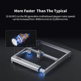 Aufero Laser Engraver Machine 10W Output Laser Engravering Machine with APP Control Laser Engraver and Cutter Machine for Wood, Metal, Acrylic,Leather (10W) Aufero