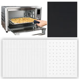 Parchment Paper Sheets for Toaster Oven Air Fryer 9 x 11 Compatible with Gowise, Cuisinart, Black Decker, Emeril Lagasse, Breville + More, Perforated Non-Stick Paper Liners for Cooking on Oven Rack INFRAOVENS
