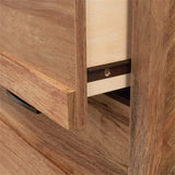 Sauder Cannery Bridge 3-Drawer Bedroom Chest, L: 31.26" x W: 17.56" x H: 31.97", Sindoori Mango finish Sauder